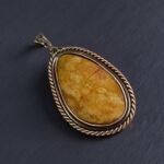 Подвеска с желтым аванюрином — изображение 2