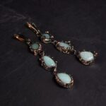 Серьги с амазонитом Волшебные сны — изображение 2