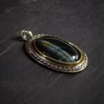 Подвеска с тигровым глазом Глаз мудрости — изображение 3