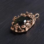 Подвеска с флюоритом Радужный вихрь — изображение 3