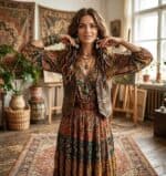 Серьги из антикварного фарфора — изображение 5