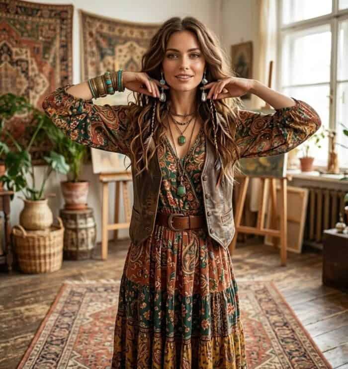 Серьги из антикварного фарфора — изображение 5