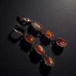 Серьги с сердоликом — изображение 2