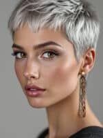 Серьги из меди Золотистые меандры — изображение 5