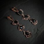 Серьги с турмалином Энигма шерл — изображение 2