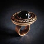 Кольцо с морионом Зеркало незримого — изображение 5