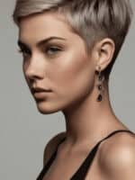 Серьги с турмалином Энигма шерл — изображение 5