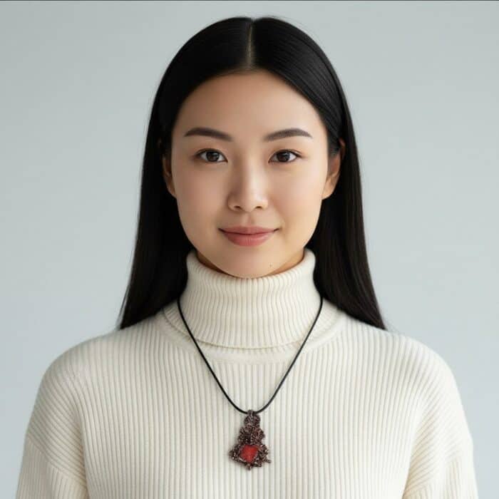 Подвеска с кораллом — изображение 6