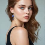 Серьги из осколков фарфора — изображение 5