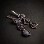 Серьги с танзанитом Звездный бриз — изображение 3