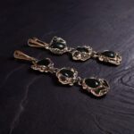 Серьги с турмалином Энигма шерл — изображение 4