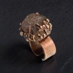Кольцо с клубничным кварцем Розовый магнетизм — изображение 5