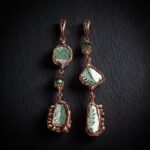 Серьги из антикварного фарфора — изображение 2