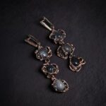 Серьги с танзанитом Звездный бриз — изображение 2