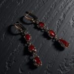 Серьги с кораллами — изображение 3
