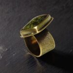 Кольцо со змеевиком (серпентинит) Таежное дыхание — изображение 5