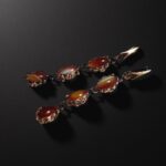 Серьги с сердоликом — изображение 4