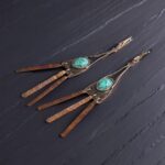 Серьги с бирюзой — изображение 4