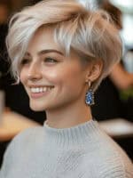 Серьги осколки фарфора Синий фарфоровый шепот — изображение 5