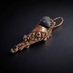Подвеска морская ракушка с аметистом — изображение 4