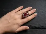 Кольцо с корундом — изображение 5