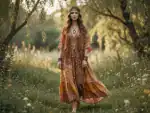 Кулон с халцедон в чёрненой меди — изображение 6